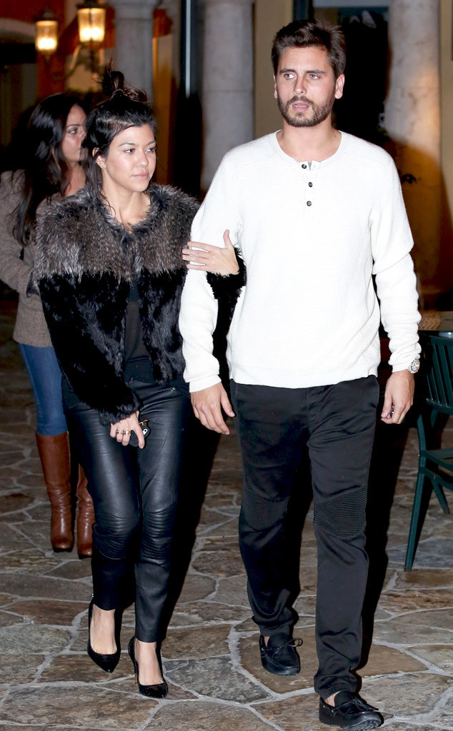 Kourtney Kardashian Split Report Not True, She and Scott Disick Remain